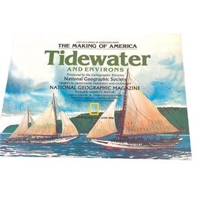 National 🗺 Geographic Tidewater And Environs Map